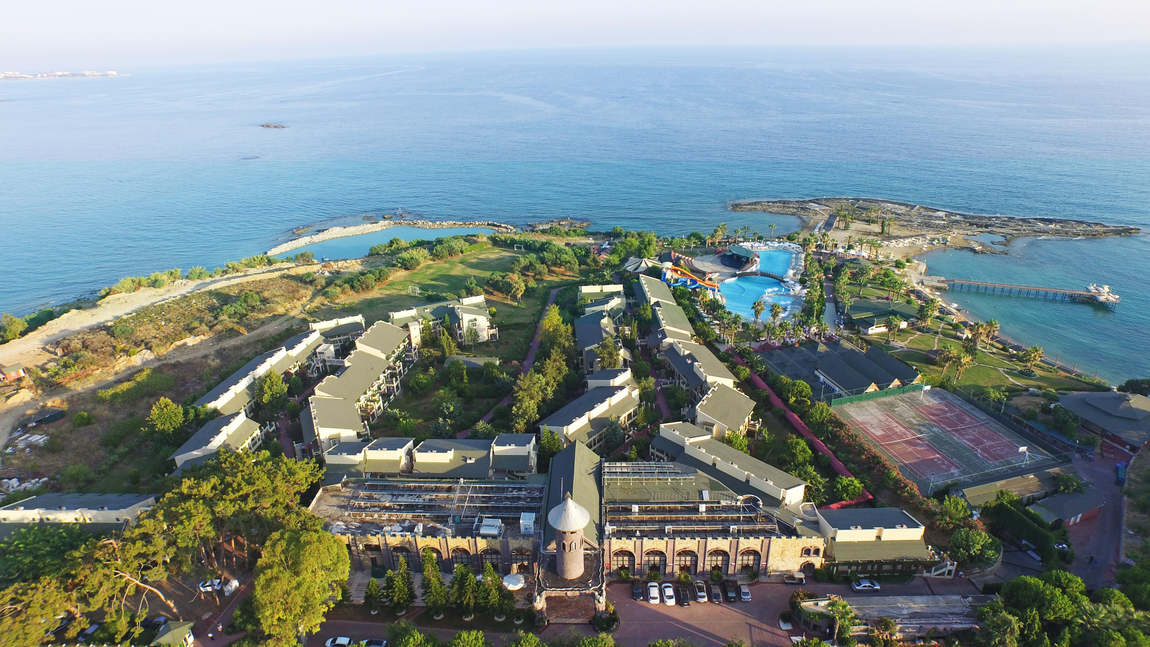 Oz Hotels Incekum Beach Resort & Spa Hotel Okurcalar Buitenkant foto